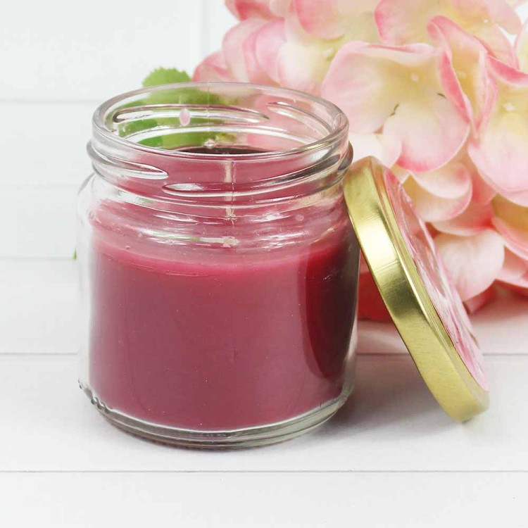 240047КАВР0301 ВИШЕНКА Свеча парафин вишня аром. в баночке H-75мм D-70мм