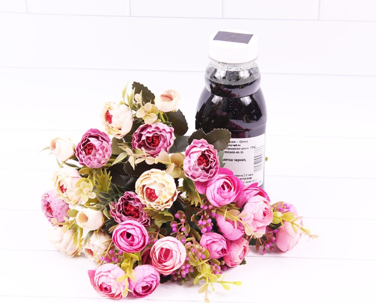 1400028 Краска для живых цветов Чёрная (№ 33) 300 мл 1/1