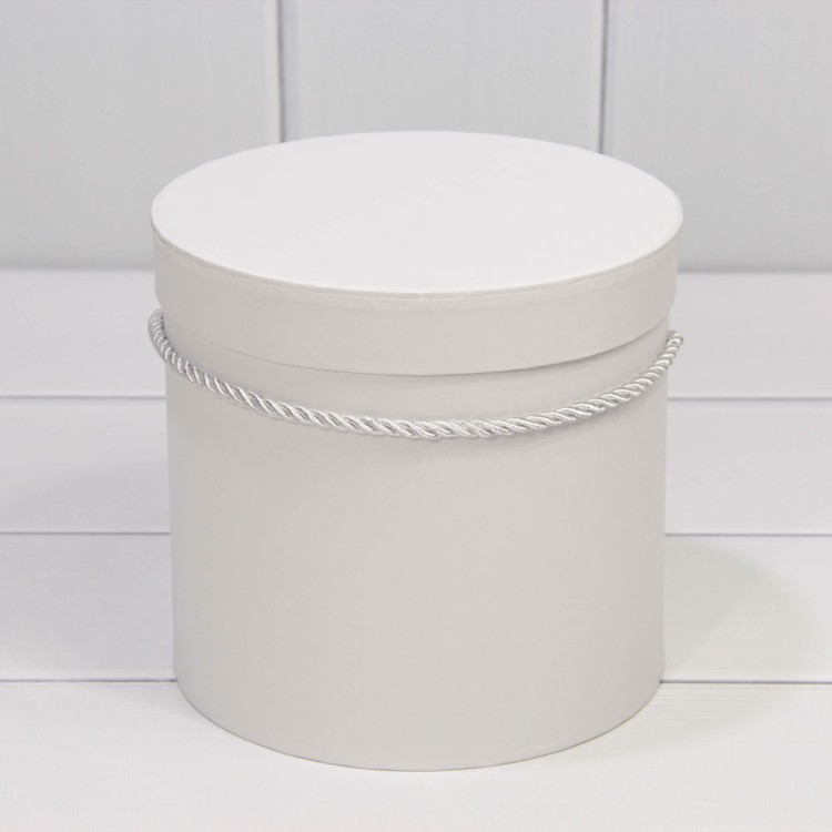 720112/162 Коробки Цилиндр Набор 1/3 18*17 Белый 1/12