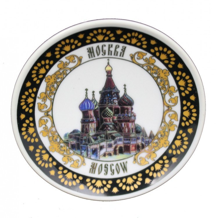 TR-27 Тарелка (на подставке) "Москва" d=10 см