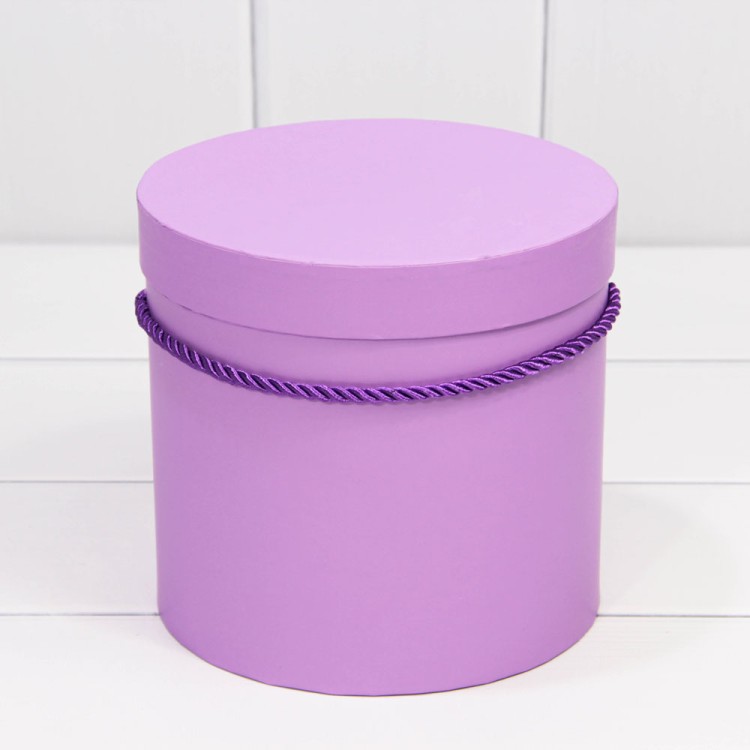 720112/166 Коробки Цилиндр Набор 1/3 18*17 Фиалковый 1/12