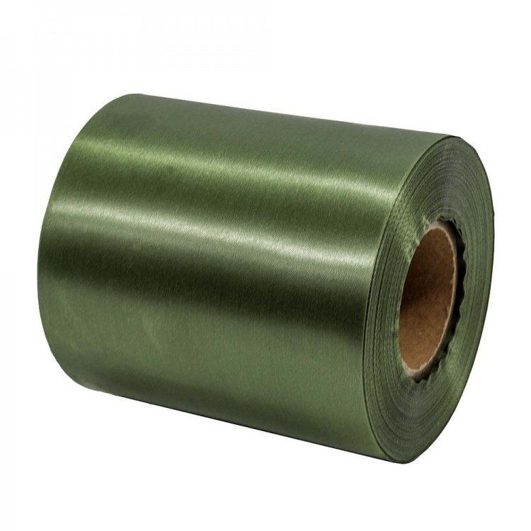 554-100/113 Лента Атласная Сатин Тёмно-зелёный 10см*50ярд 1/20