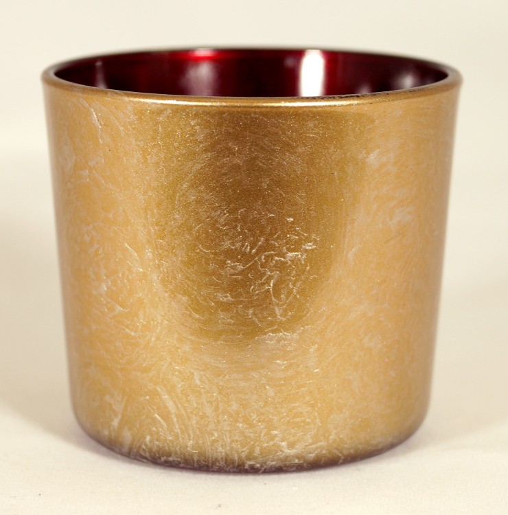 2712561462 ЗОЛОТО_2 ДЭЙ Подсвечник декоративный малый из стекла 2712561462 ЗОЛОТО_2 ДЭЙ Подсвечник декоративный малый из стекла