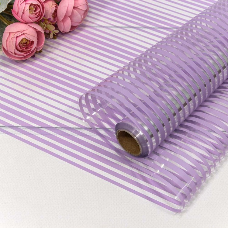 001302/8 Плёнка 0,58*10м глянцевая в полоску 50мкм Светло-фиолетовый 1/30 001302/8 Плёнка 0,58*10м глянцевая в полоску 50мкм Светло-фиолетовый 1/30