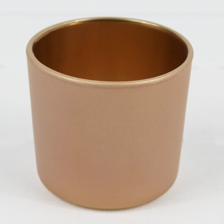 2712431462 ЗОЛОТО_4 ДЭЙ Подсвечник декоративный малый из стекла