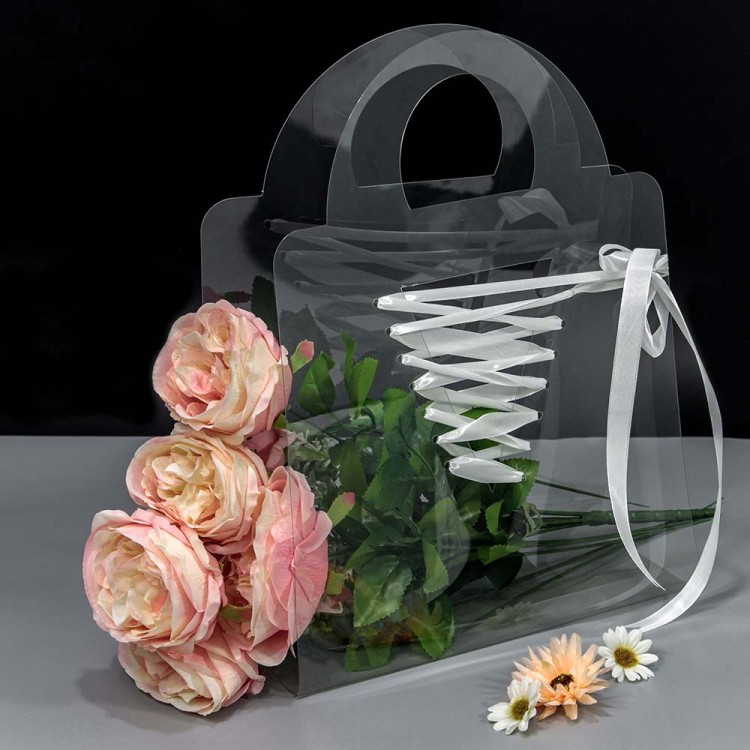 000916-3 Переноска для цветов 25*8*26,5 916 600мкм 1/10 1/200