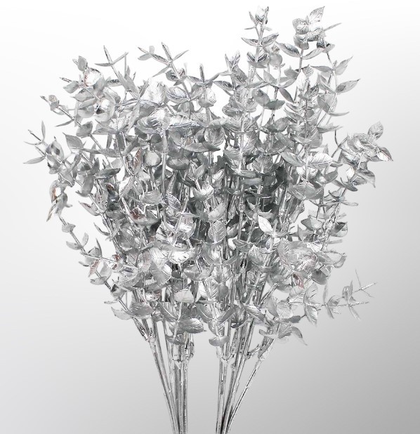 211-02-3816 Искусственные цветы Серебряный самшит 1/2 211-02-3816 Искусственные цветы Серебряный самшит 1/2