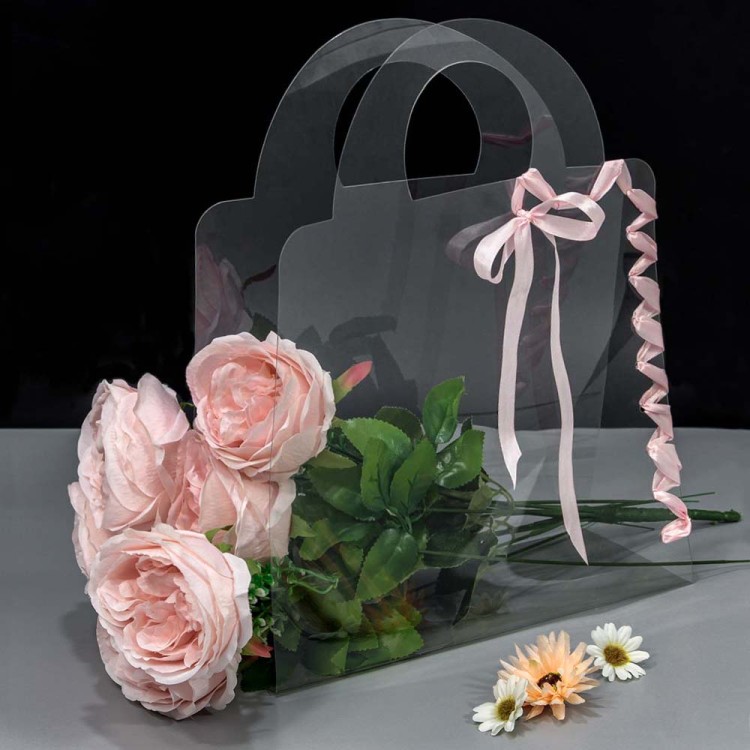 000917-2 Переноска для цветов 30*12*38 917 600мкм 1/10 1/100