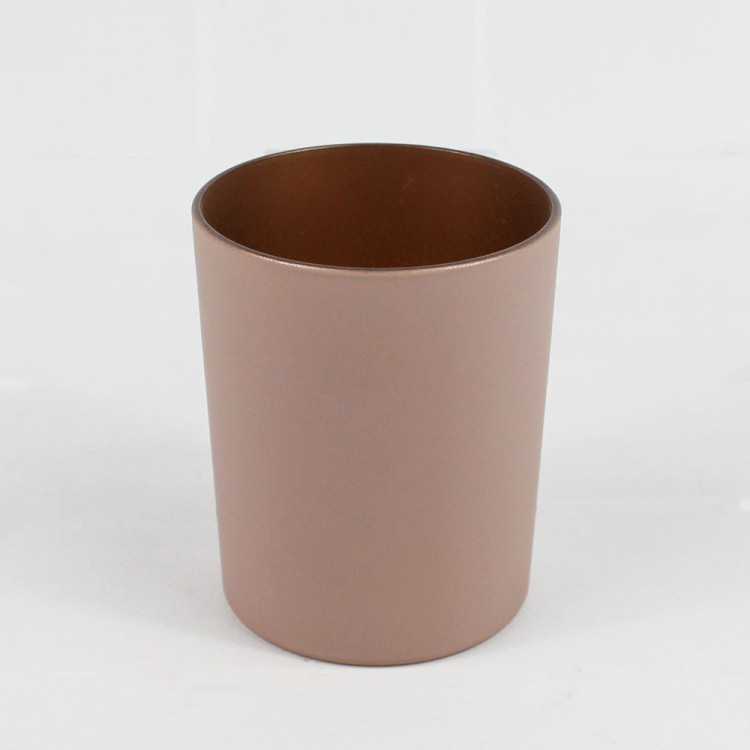 2712421021 ЗОЛОТО_5 Подсвечник из стекла декорированный "Гладкий"