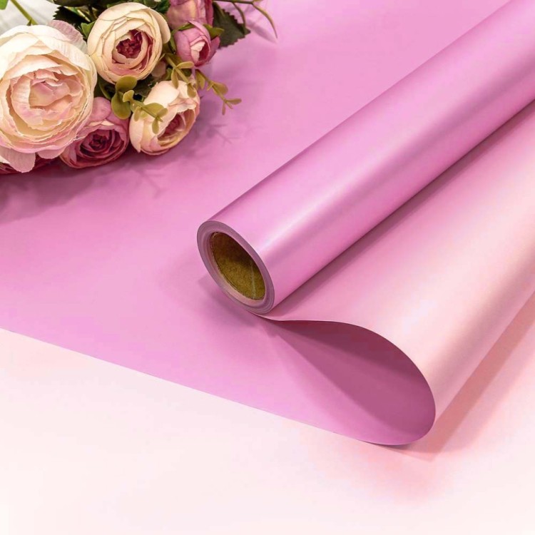 001318/16 Плёнка 0,58*10м двухсторонняя 60мкм Розовый/Персиковый 1/30 001318/16 Плёнка 0,58*10м двухсторонняя 60мкм Розовый/Персиковый 1/30