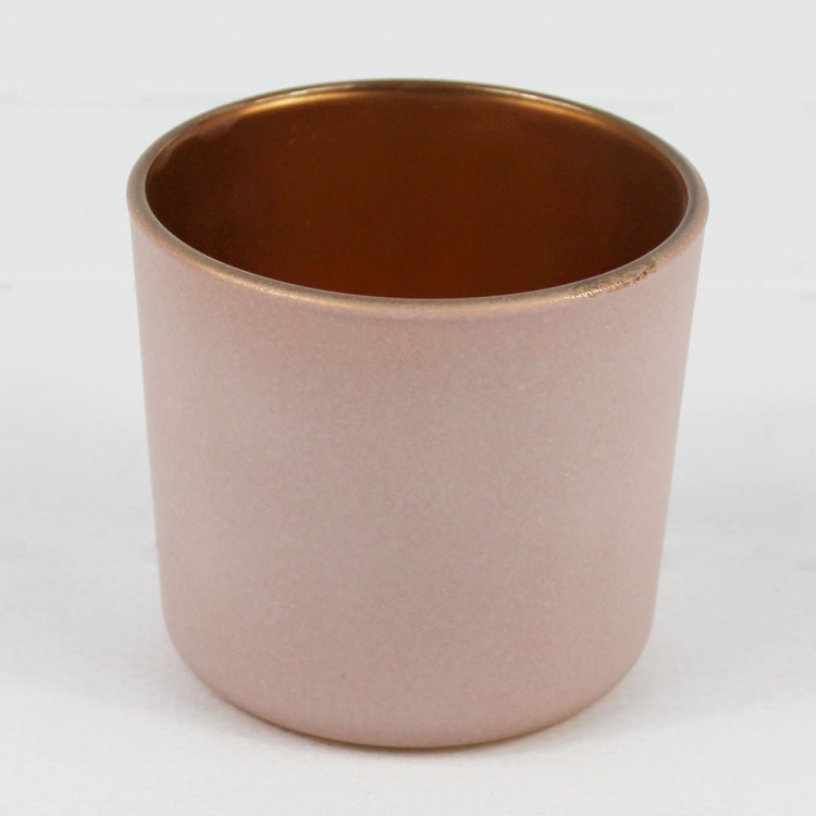 2712411462 ЗОЛОТО_6 ДЭЙ Подсвечник декоративный малый из стекла