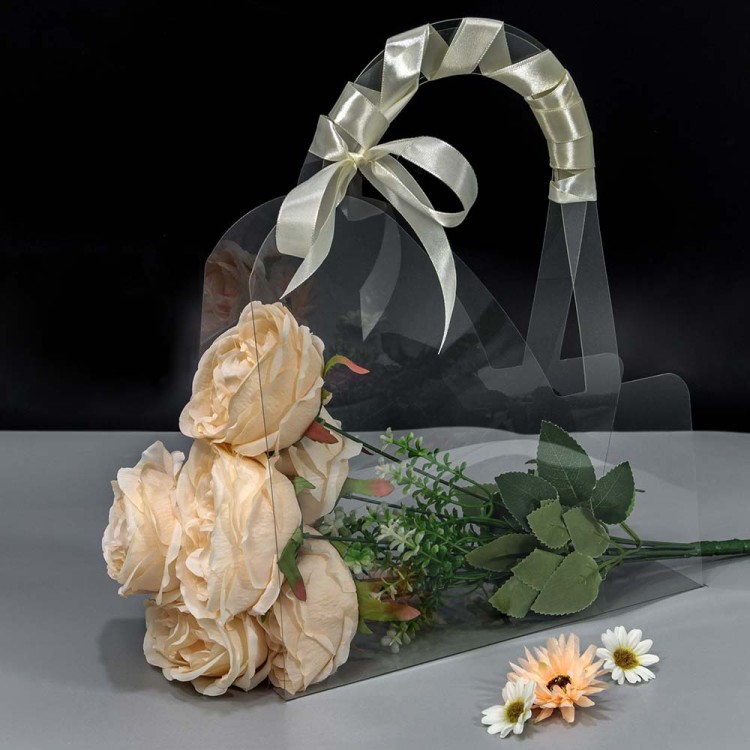 000918-1 Переноска для цветов 30*12*38 918 600мкм 1/10 1/100