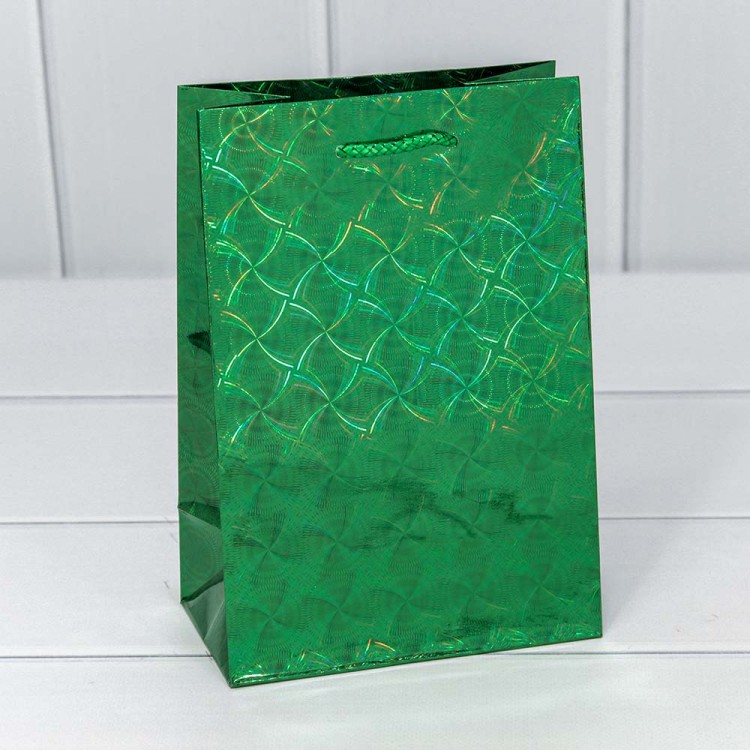 000LG Пакет подарочный голография (микс) 14*20*7 128г 1/20 1/600