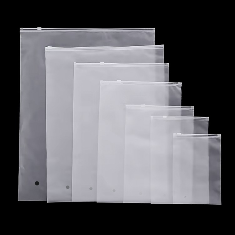 4070-2530 Пакет упаковочный с замком слайдер 25*30 (50 шт.) матовый с отверстием для воздуха 140мкм 1/30