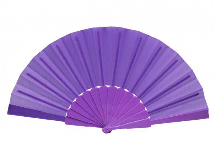 108153 Веера фиолетовые 44 см 1/12