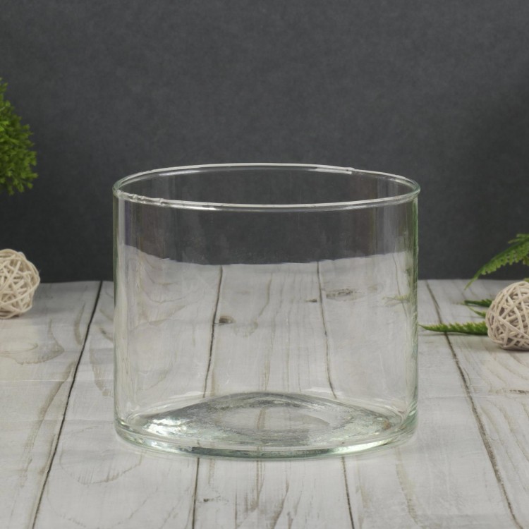 1541 Иберетта-100 Ваза цилиндрическая малая Н-100mm, D-120mm (0.8л)