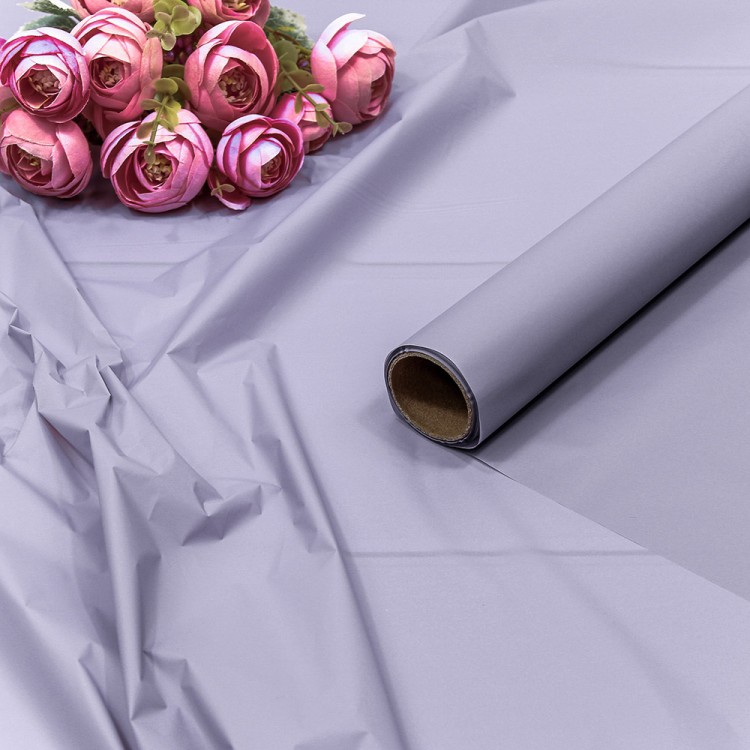 1665/6092 Плёнка 0,58*10м ламинированная "Тишью" 23мкм Светлый пурпурно-синий 1/30 1665/6092 Плёнка 0,58*10м ламинированная "Тишью" 23мкм Светлый пурпурно-синий 1/30