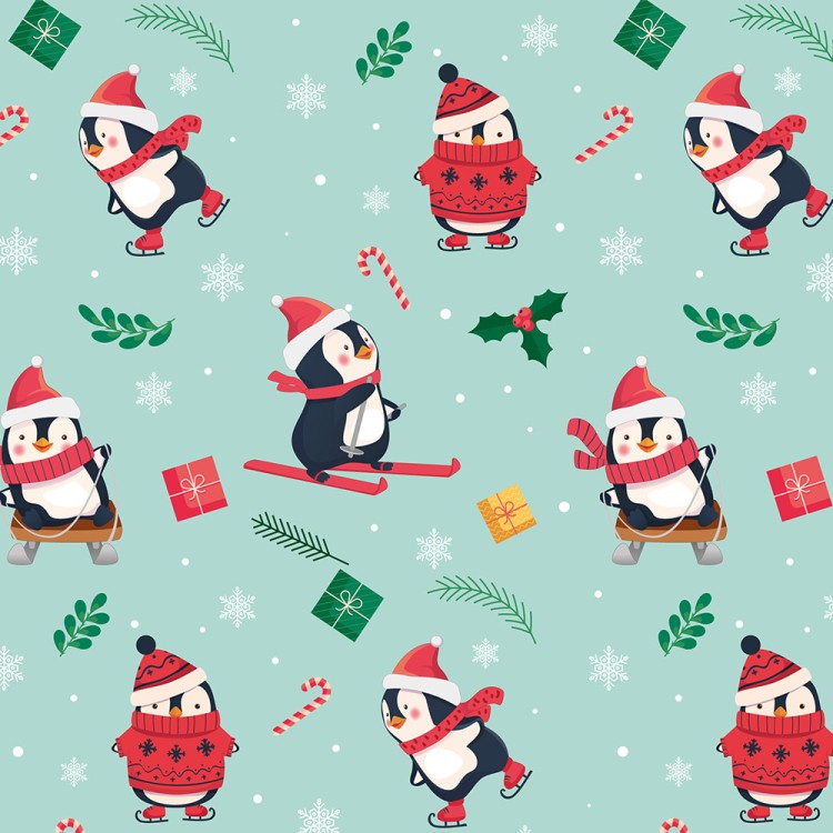 000402/40 Бумага в листах 70*100 ±5% (10 шт.) 80г "С Новым годом"-40 1/24