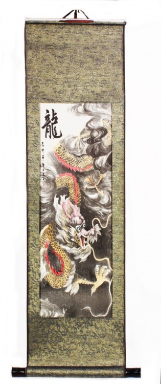 888102-1 Панно 25*90 см Дракон