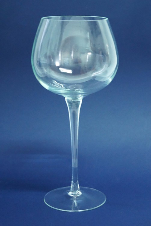 2076 Ваза -бренди "Крокус" на высокой ножке H-370мм D-155мм (1,85 л)