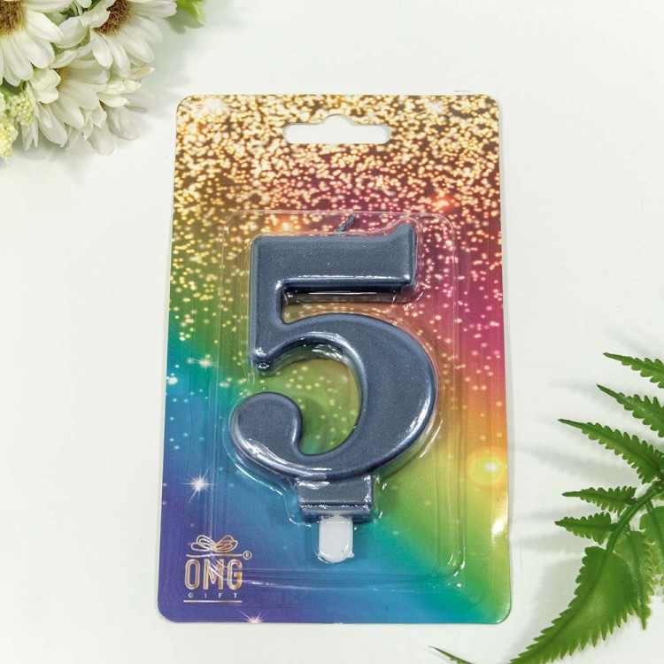 20010-74/5 Свеча для торта Цифра 5 "Гигант" 8см Синий 1/12 1/288 20010-74/5 Свеча для торта Цифра 5 "Гигант" 8см Синий 1/12 1/288