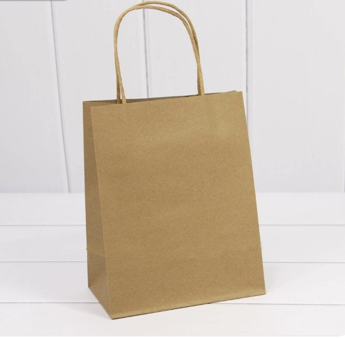 000216E/8 Пакет подарочный Крафт 18*23*10 120г 1/20 1/360