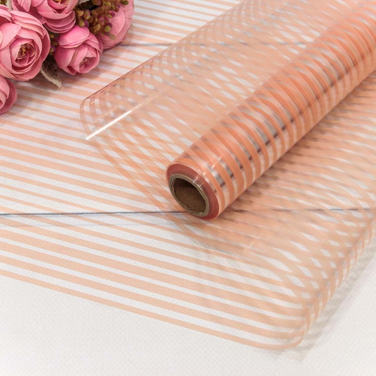 1602/714 Плёнка 0,58*10м глянцевая в полоску 50мкм Бледно-оранжевый 1/30 1602/714 Плёнка 0,58*10м глянцевая в полоску 50мкм Бледно-оранжевый 1/30