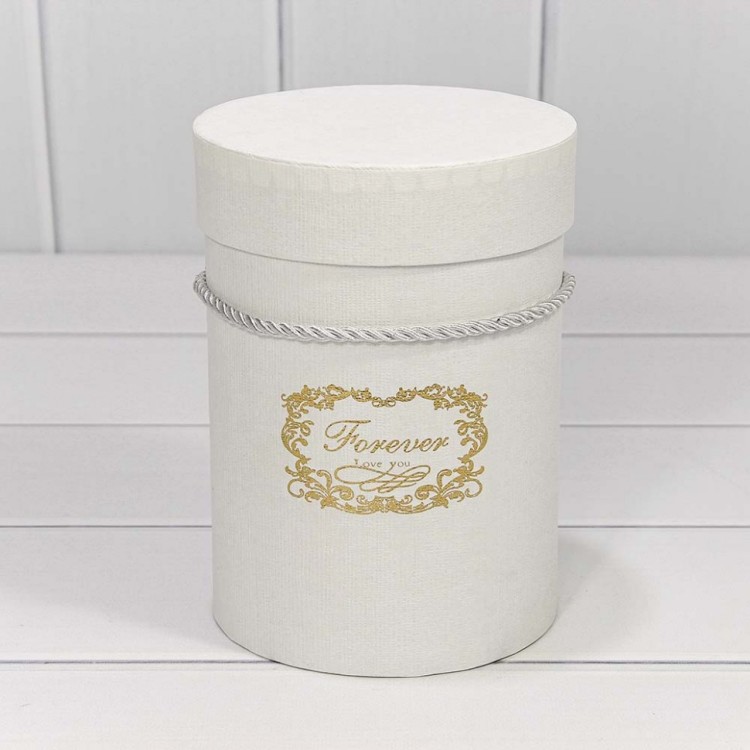 7212018/0033 Коробки Цилиндр Набор 1/2 14*19 "Forever" Белый 1/24