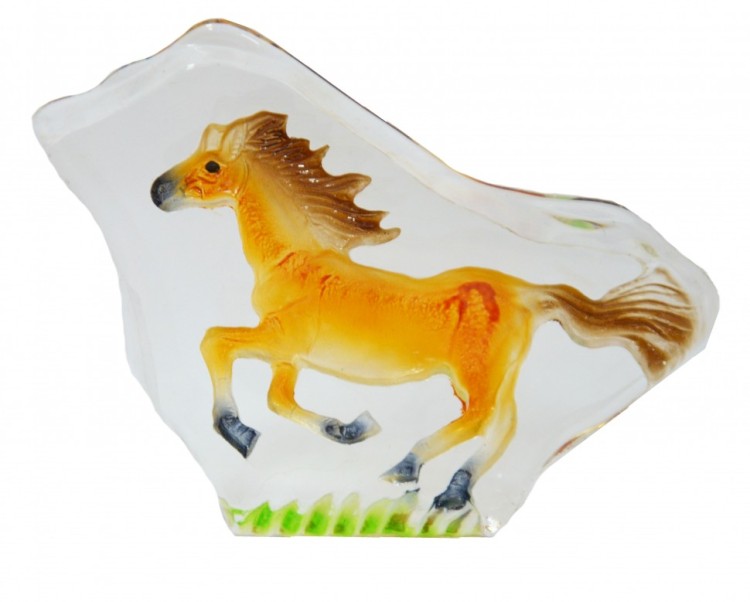 ХН31-1 Подставка с изображением лошади 10х2х7,5 см