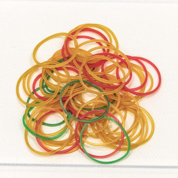 400032-500S Резинки для денег 3,2см 500г цветные 1/40