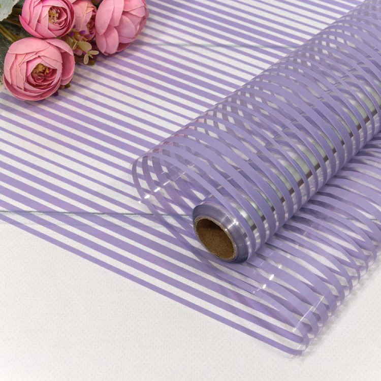 1602/666 Плёнка 0,58*10м глянцевая в полоску 50мкм Светло-фиолетовый 1/30 1602/666 Плёнка 0,58*10м глянцевая в полоску 50мкм Светло-фиолетовый 1/30