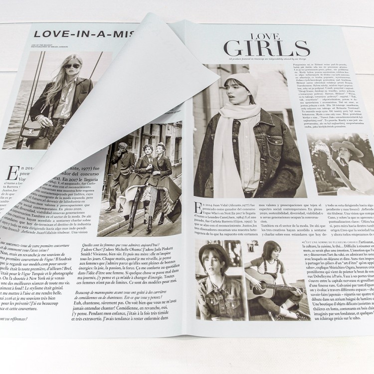 1616/656 Плёнка в листах 56,5*56,5 (20 шт.) матовая "Газета GIRLS" 65мкм Голубовато-серый 1/60 1616/656 Плёнка в листах 56,5*56,5 (20 шт.) матовая "Газета GIRLS" 65мкм Голубовато-серый 1/60
