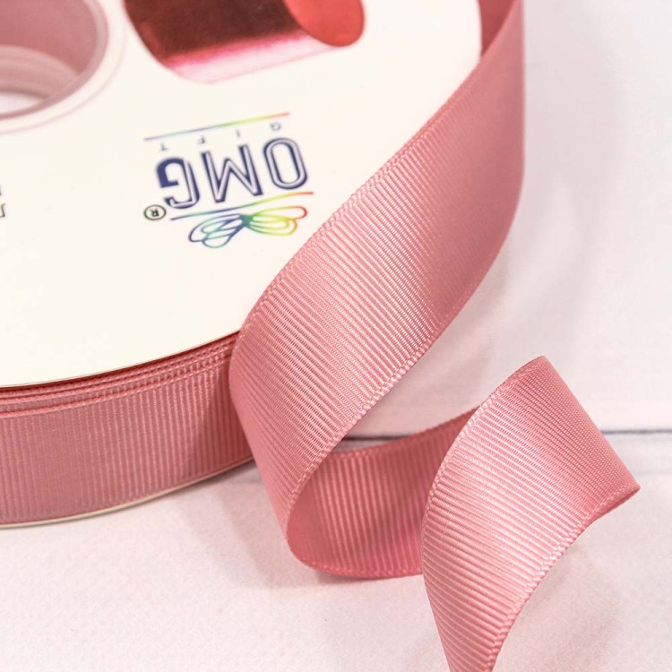 563-25/79 Лента Репсовая 2,5см*100ярд Пурпурно-розовый 1/13 1/52