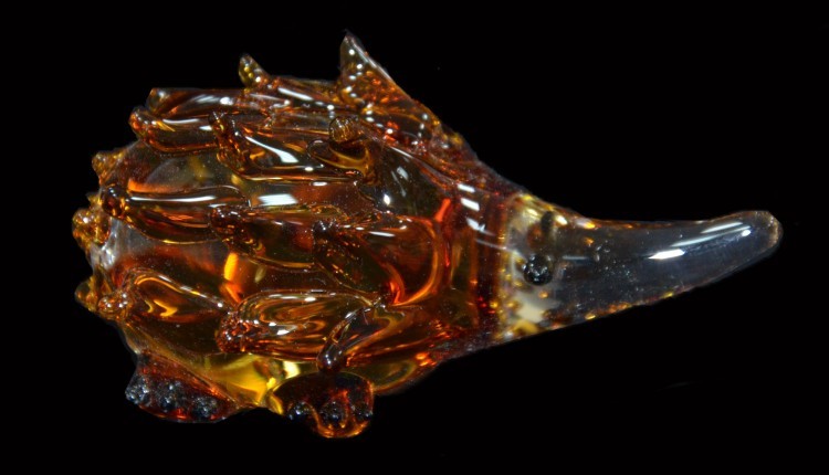 ХН54-5К Дикобраз оранжевый 6х3,5х3,5 см