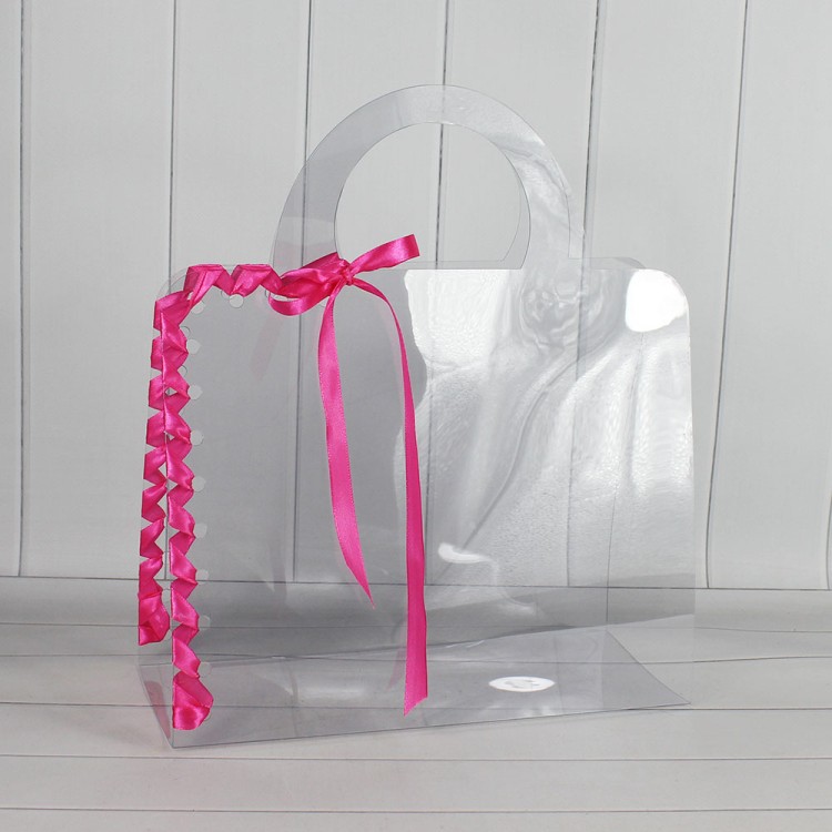 552675 Сумка-переноска дизайнерская прозрачная №1 30*25*12 1/10