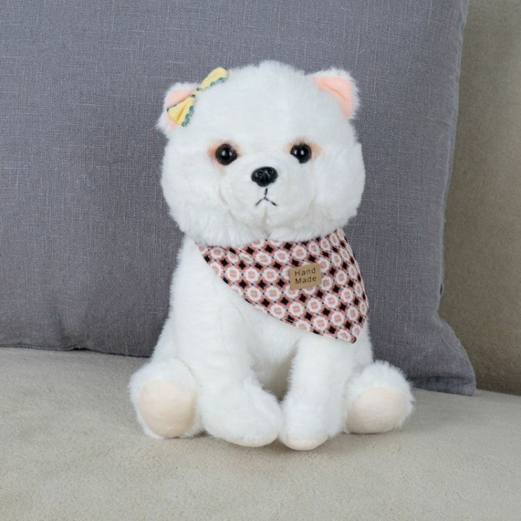 DE602319203W Мягкая игрушка Мишка размер 23см Белый