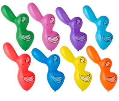 1106-0039 Шар фигура Утка 25шт 1106-0039 Шар фигура Утка 25шт