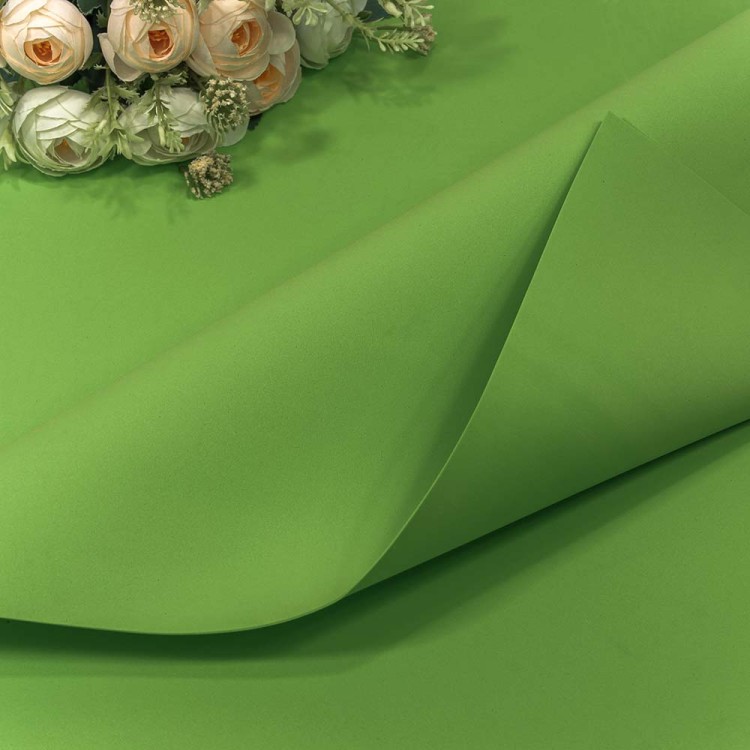 2020/16 Фоамиран в листах 1мм 70*60 (10 шт.) Нежно-оливковый 1/25