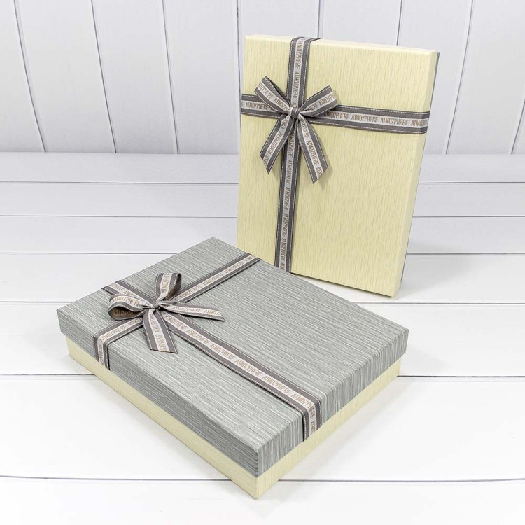 7201280/1 Коробки Прямоугольные Набор 1/2 31*24*7 "Atmosphere" (ассортимент) 1/40