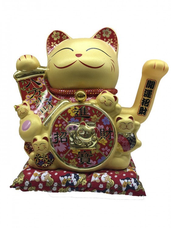 107116 Кот удачи фарфоровый Императорский (электрический) 107116 Кот удачи фарфоровый Императорский (электрический)