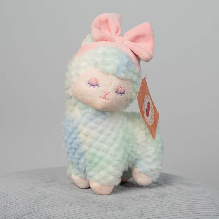 DL602318512GN Мягкая игрушка Альпака размер 23см Зелёный DL602318512GN Мягкая игрушка Альпака размер 23см Зелёный