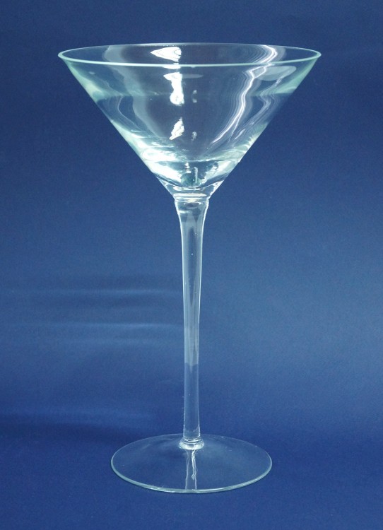 2077 Ваза- март "Арамис" на высокой ножке H-300мм D-175мм (0,5 л)