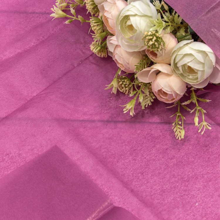 000100/30 Бумага в листах "Тишью" 50*66 (10 шт.) Лиловый 1/250