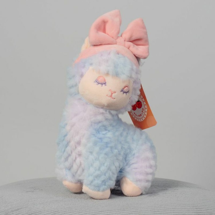 DL602318512LB Мягкая игрушка Альпака размер 23см Голубой DL602318512LB Мягкая игрушка Альпака размер 23см Голубой