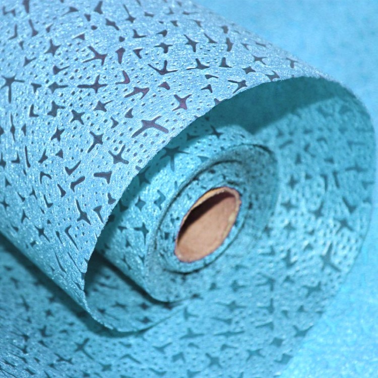 2888-5/7 Фетр флористический с узором светло-голубой 2888-5/7 Фетр флористический с узором светло-голубой