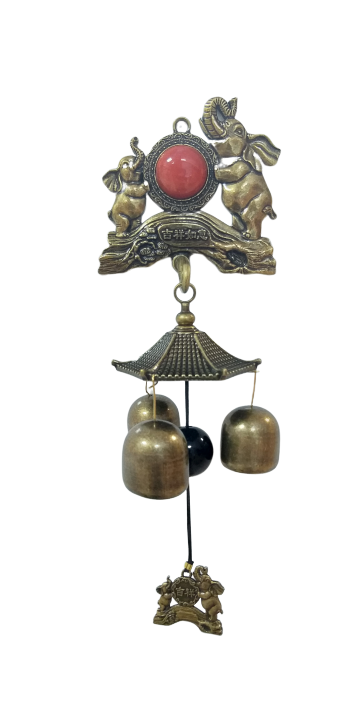 109102-1 Дверной колокольчик "Слон" (красный) (24х9,5 см)