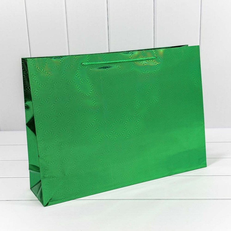 000LAA Пакет подарочный голография (микс) 45*32*11 1/20 1/240