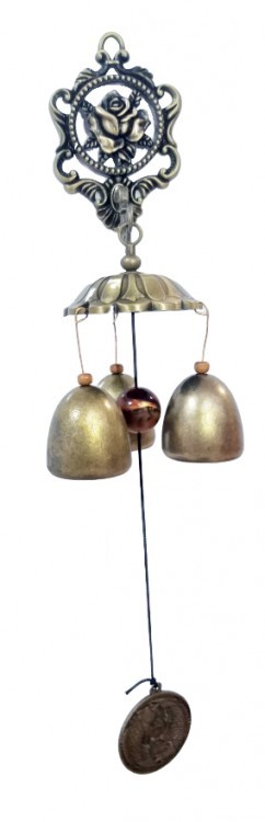 109112 Придверный колокольчик "Роза" 48 см