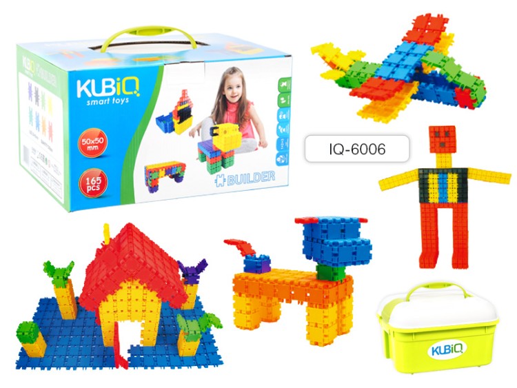 IQ-6006 Конструктор пластиковый BUILDER, 165 деталей IQ-6006 Конструктор пластиковый BUILDER, 165 деталей