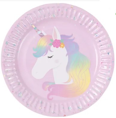 1502-6568 Тарелка Единорог дивный 17см 6шт/G